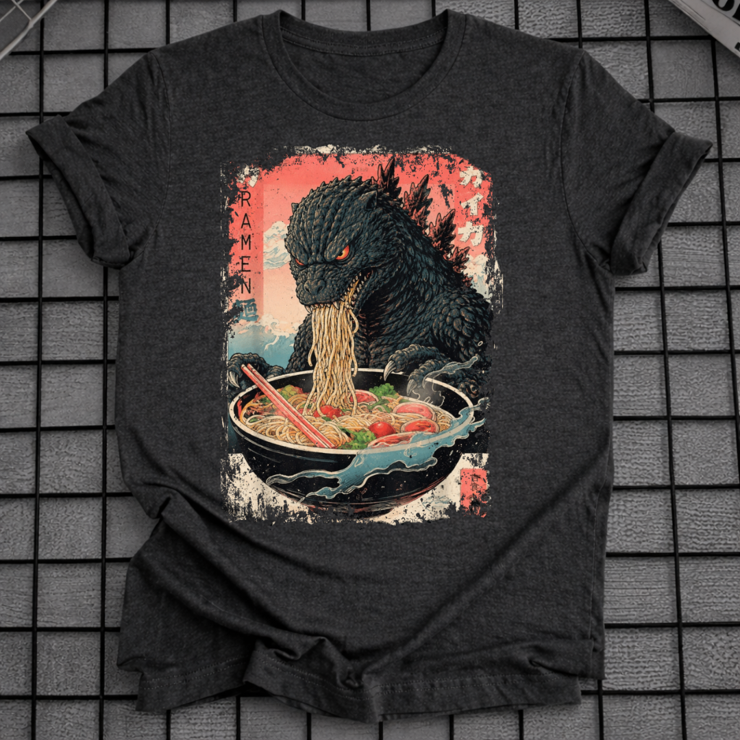 JAPANISCHES KAIJU NOODLE T-SHIRT