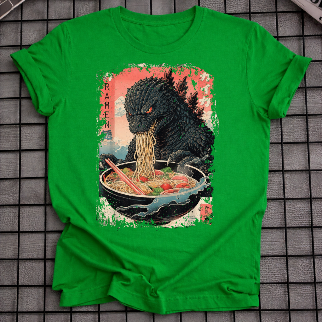 JAPANISCHES KAIJU NOODLE T-SHIRT