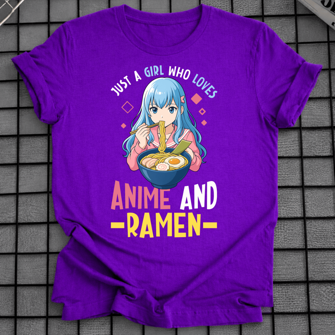 ANIME UND RAMEN T-SHIRT
