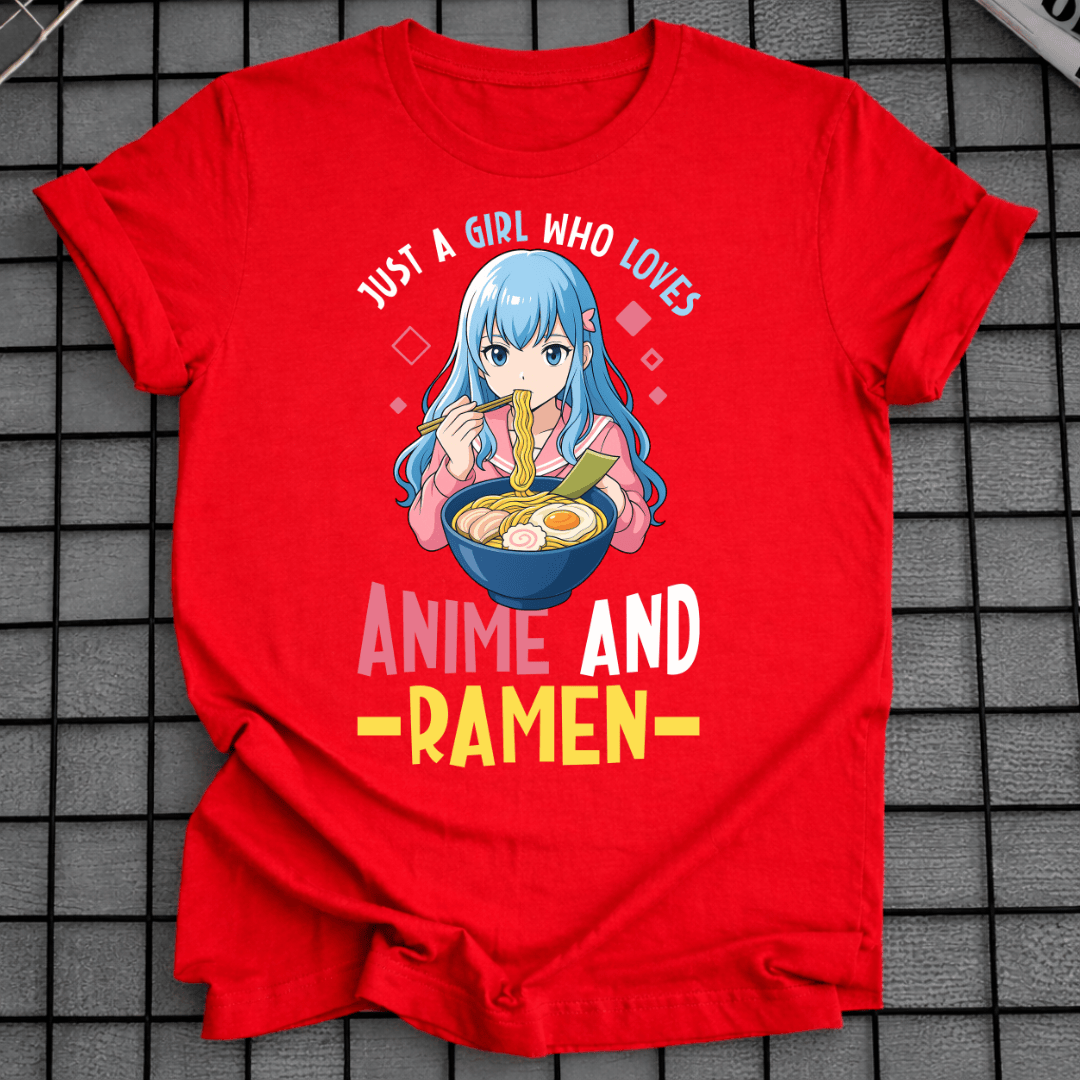 ANIME UND RAMEN T-SHIRT