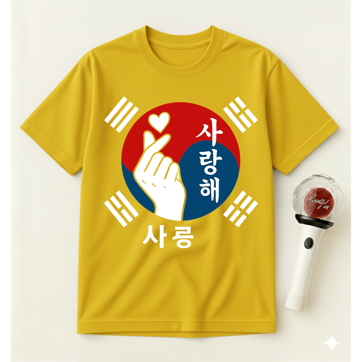 K-POP KOREAN FLAG T-SHIRT