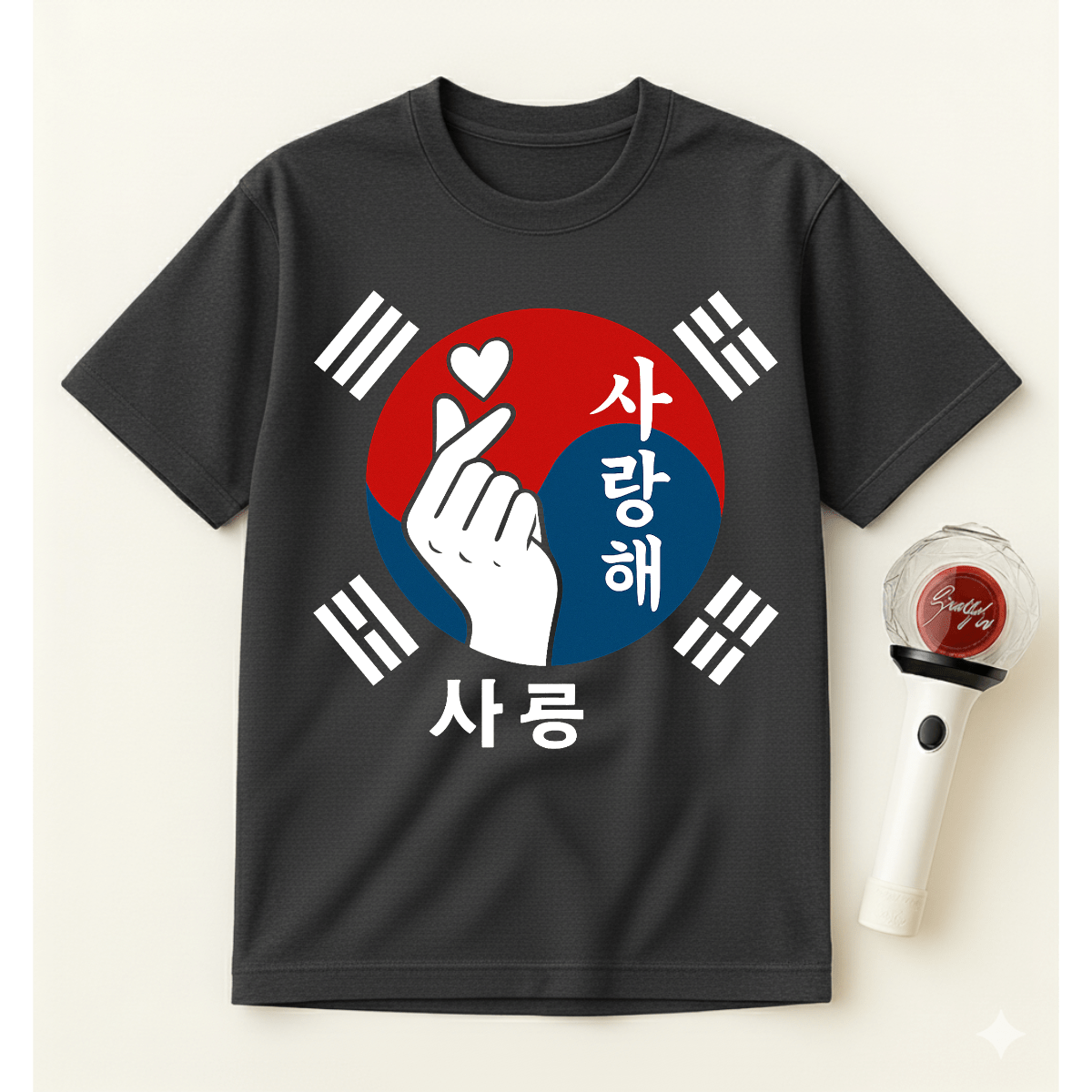 K-POP KOREAN FLAG T-SHIRT