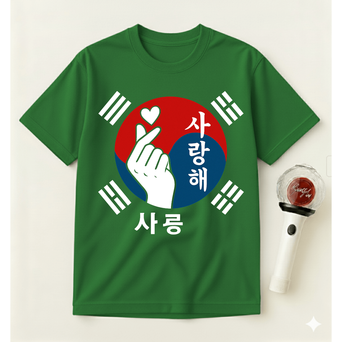 K-POP KOREAN FLAG T-SHIRT