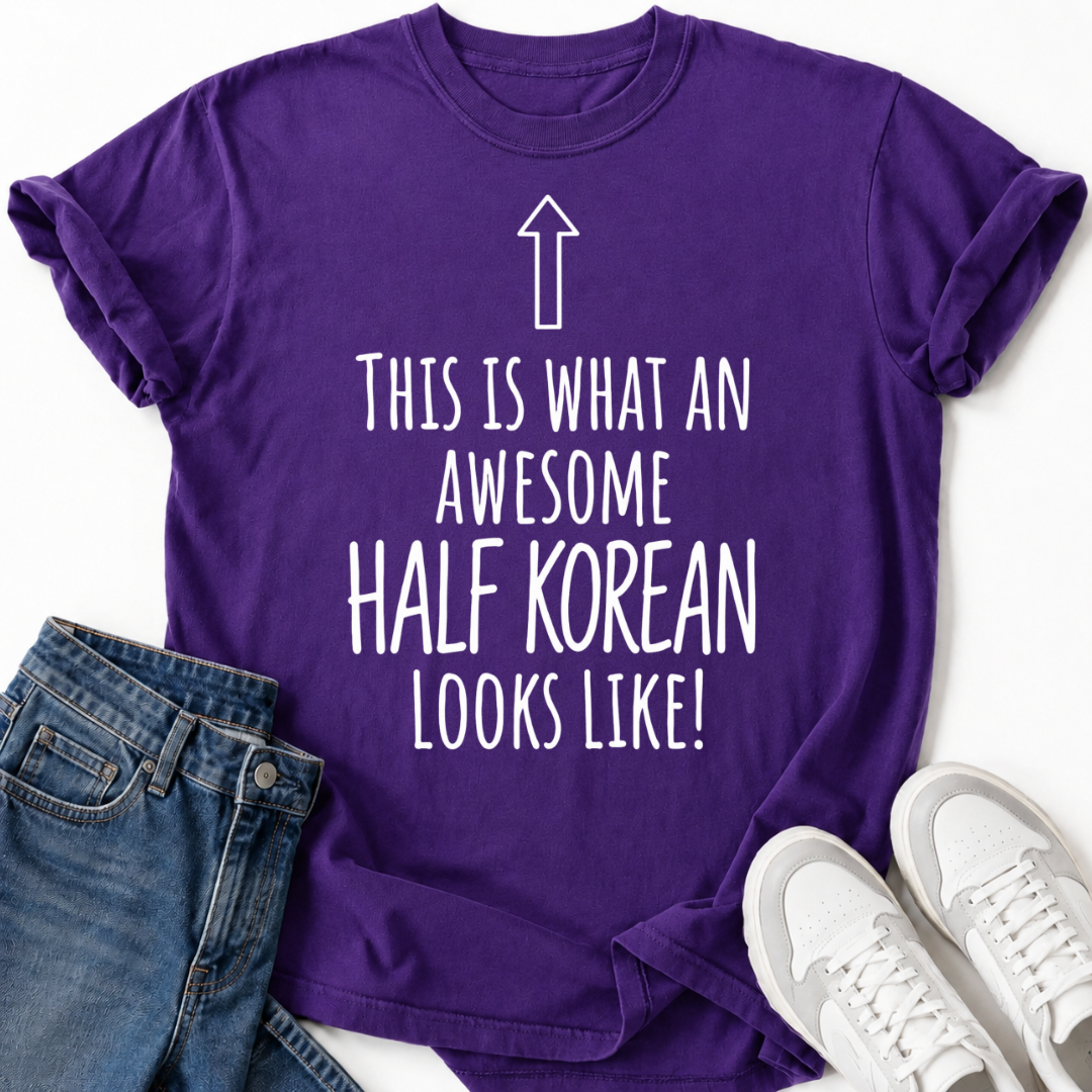 HALF KOREAN LOOKS LIKE T-SHIRT