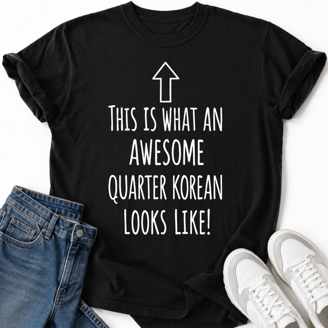 QUARTER KOREAN LOOKS LIKE T-SHIRT