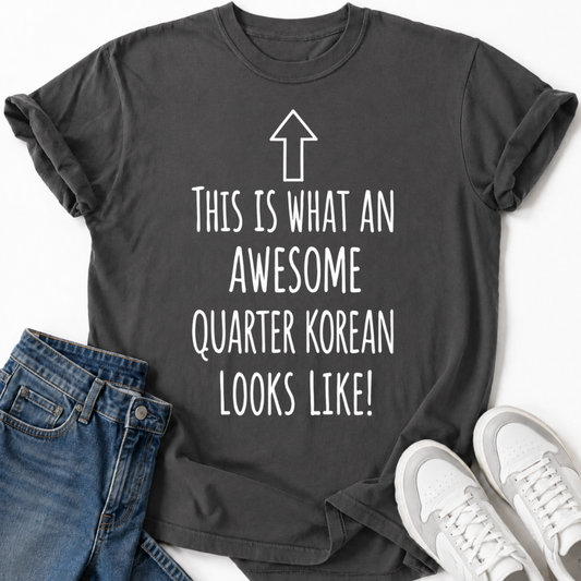 QUARTER KOREAN LOOKS LIKE T-SHIRT