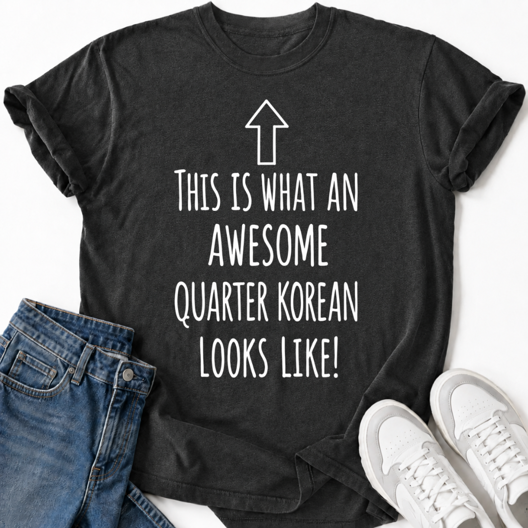 QUARTER KOREAN LOOKS LIKE T-SHIRT