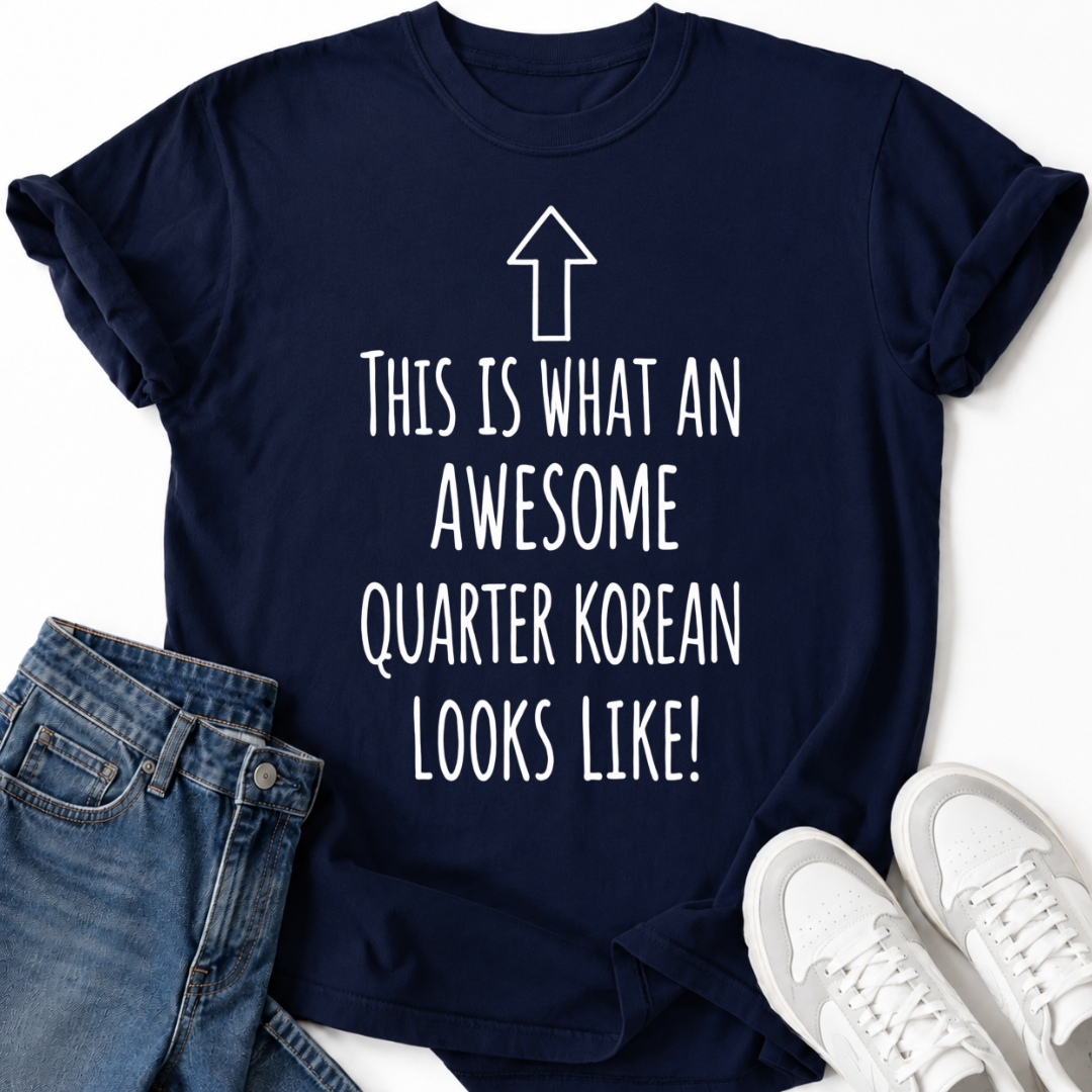 QUARTER KOREAN LOOKS LIKE T-SHIRT