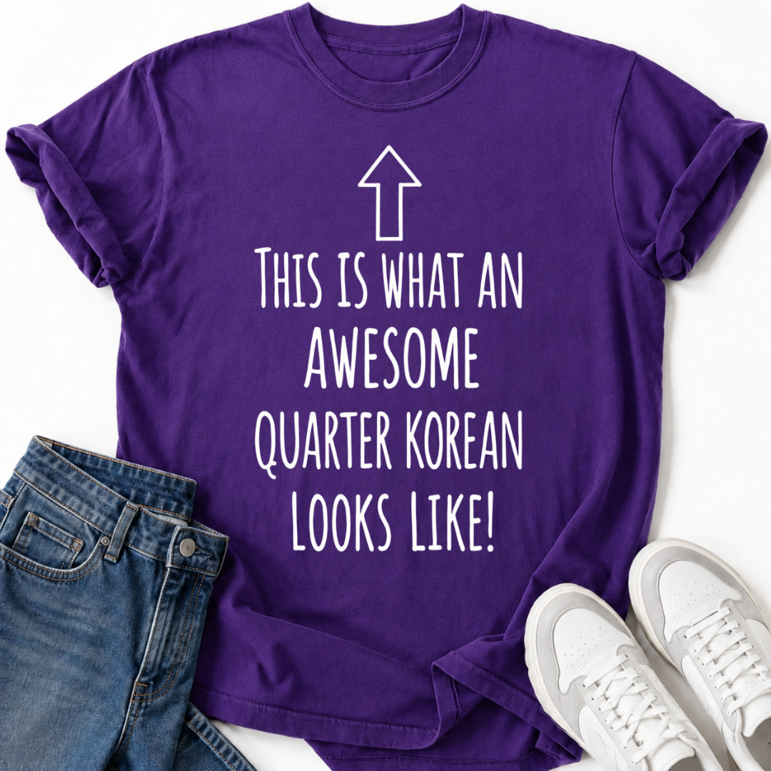 QUARTER KOREAN LOOKS LIKE T-SHIRT