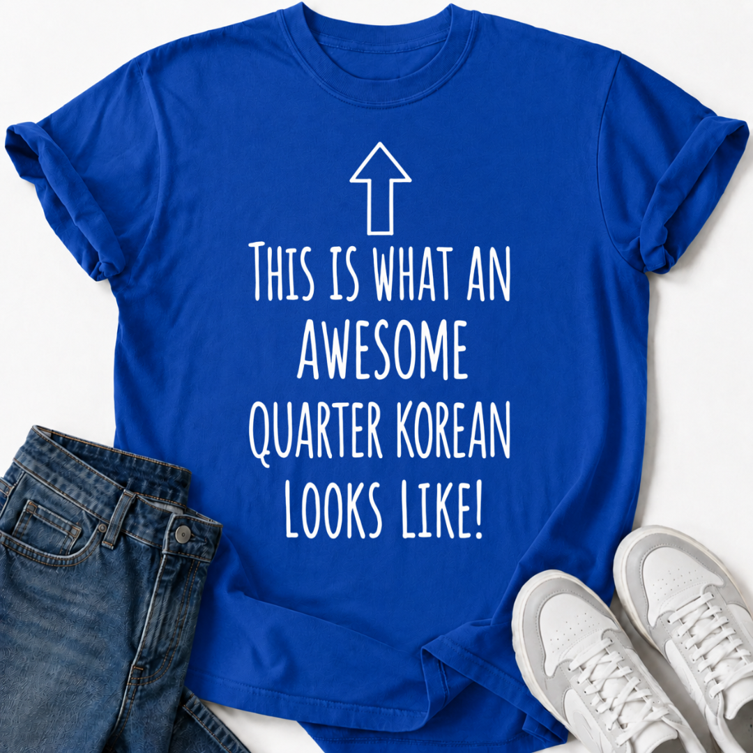 QUARTER KOREAN LOOKS LIKE T-SHIRT