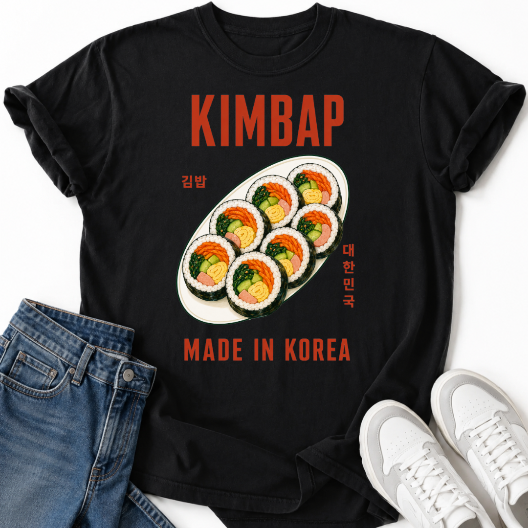 KIMBAP MADE IN KOREA T-SHIRT