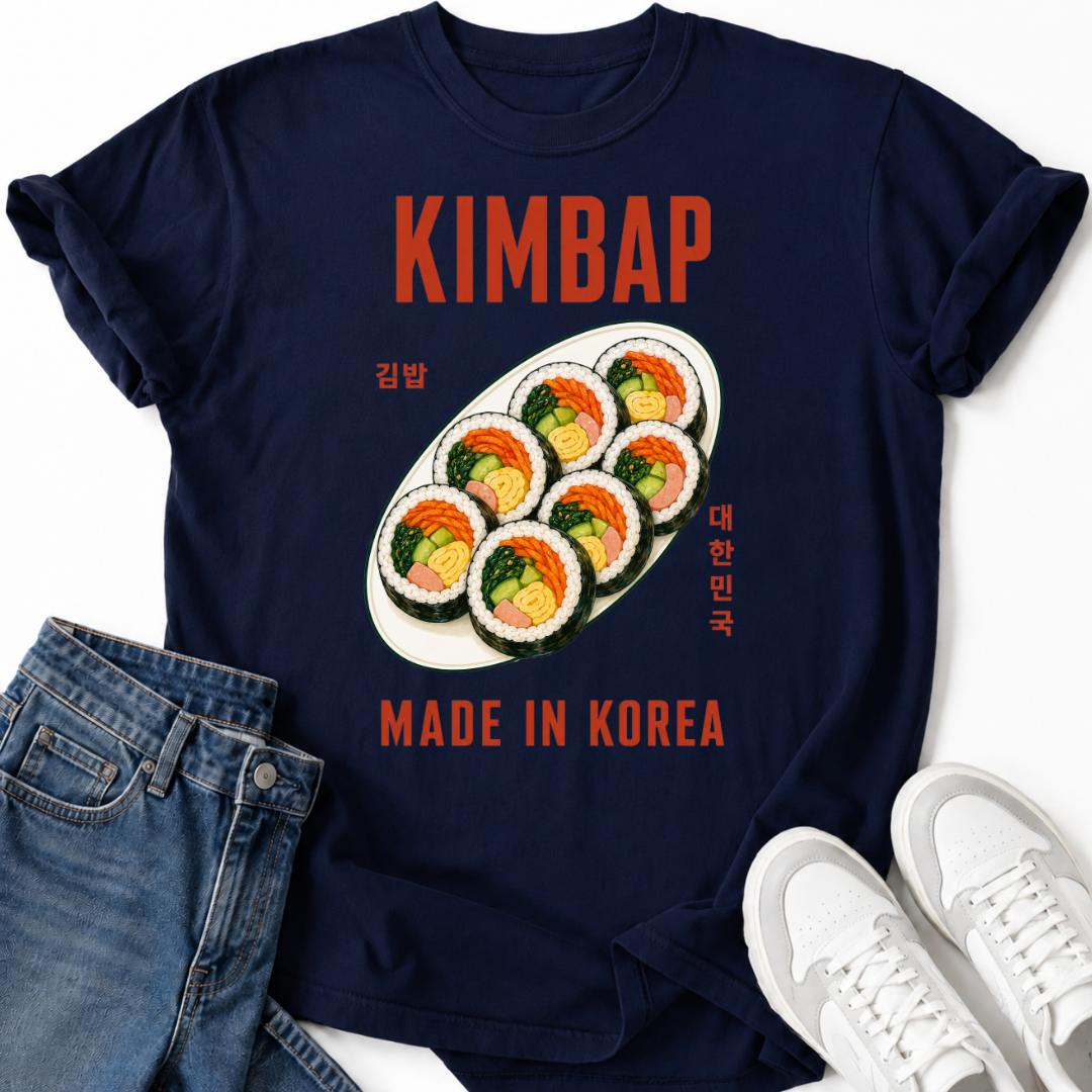 KIMBAP MADE IN KOREA T-SHIRT