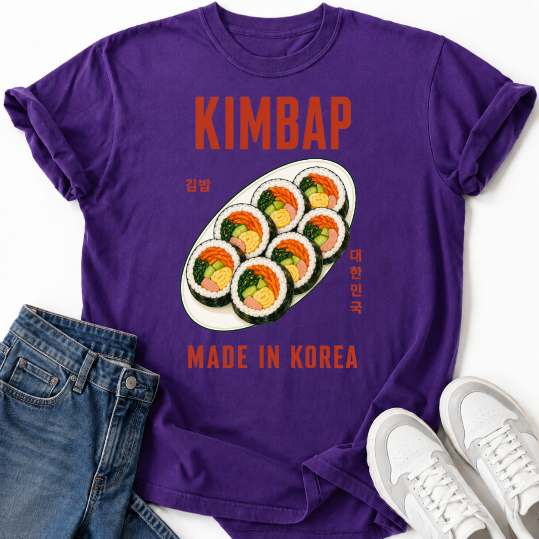 KIMBAP MADE IN KOREA T-SHIRT