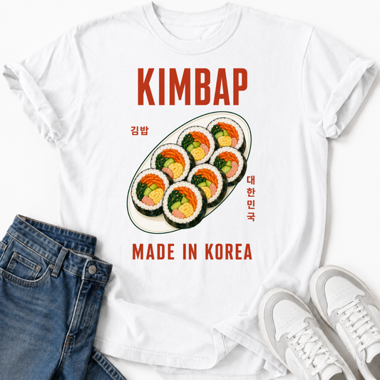 KIMBAP MADE IN KOREA T-SHIRT