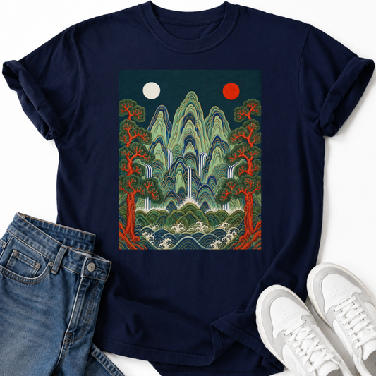 IRWOROBONGDO KOREAN ART T-SHIRT