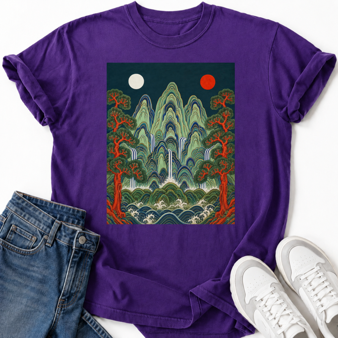 IRWOROBONGDO KOREAN ART T-SHIRT
