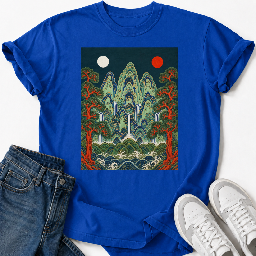 IRWOROBONGDO KOREAN ART T-SHIRT