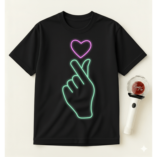 K-POP HAND GESTURE T-SHIRT