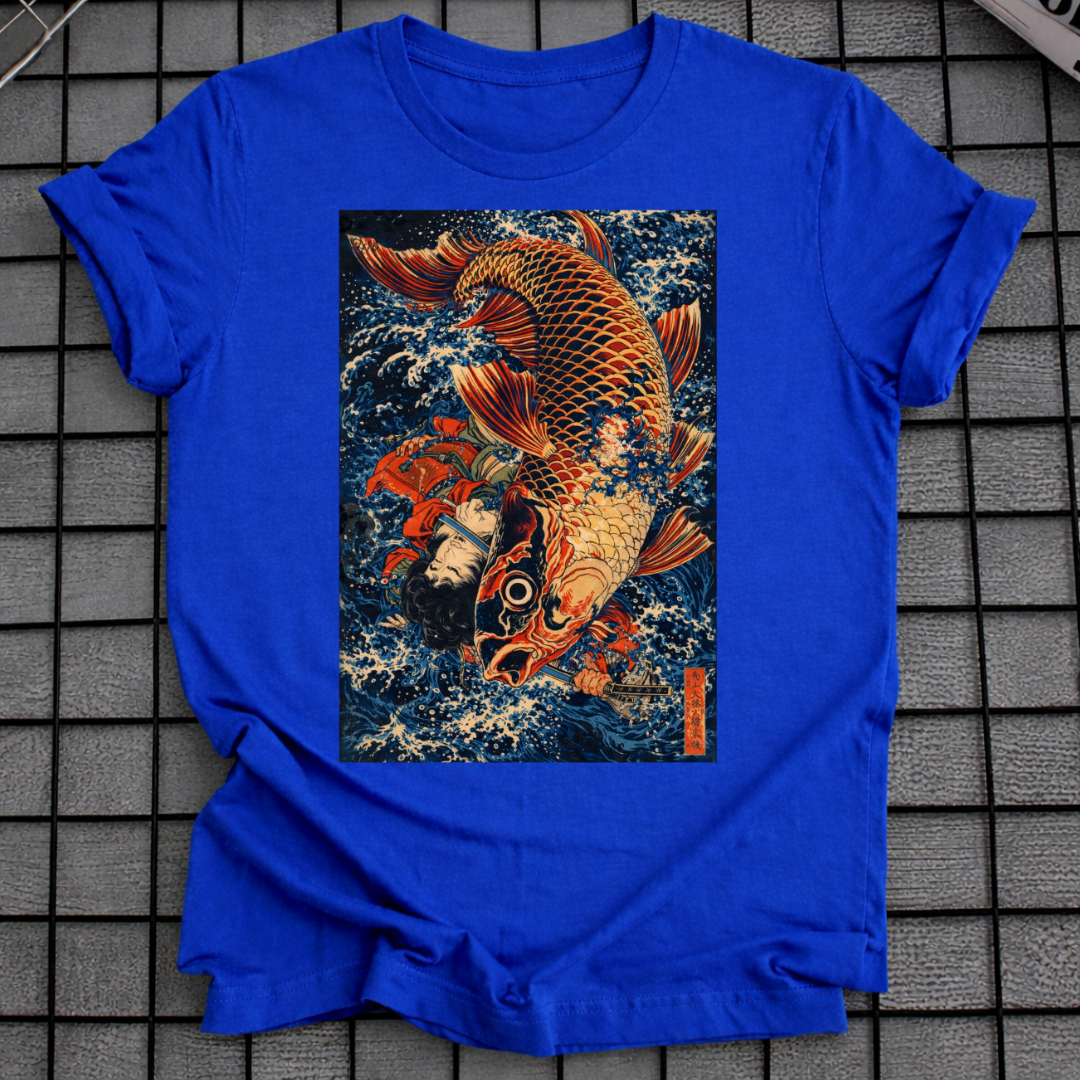 JAPANISCHER KARPFEN WELLE T-SHIRT
