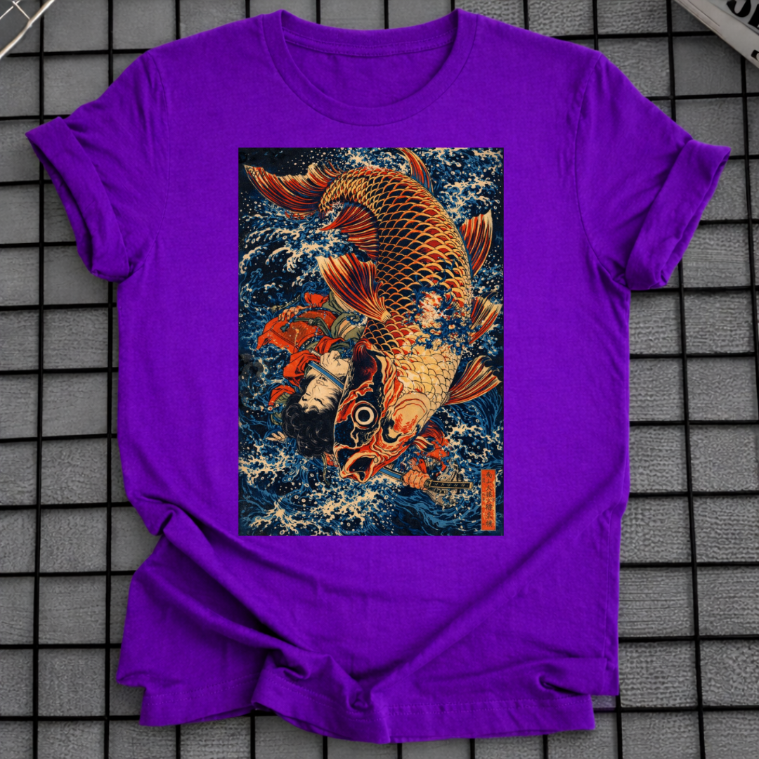 JAPANISCHER KARPFEN WELLE T-SHIRT