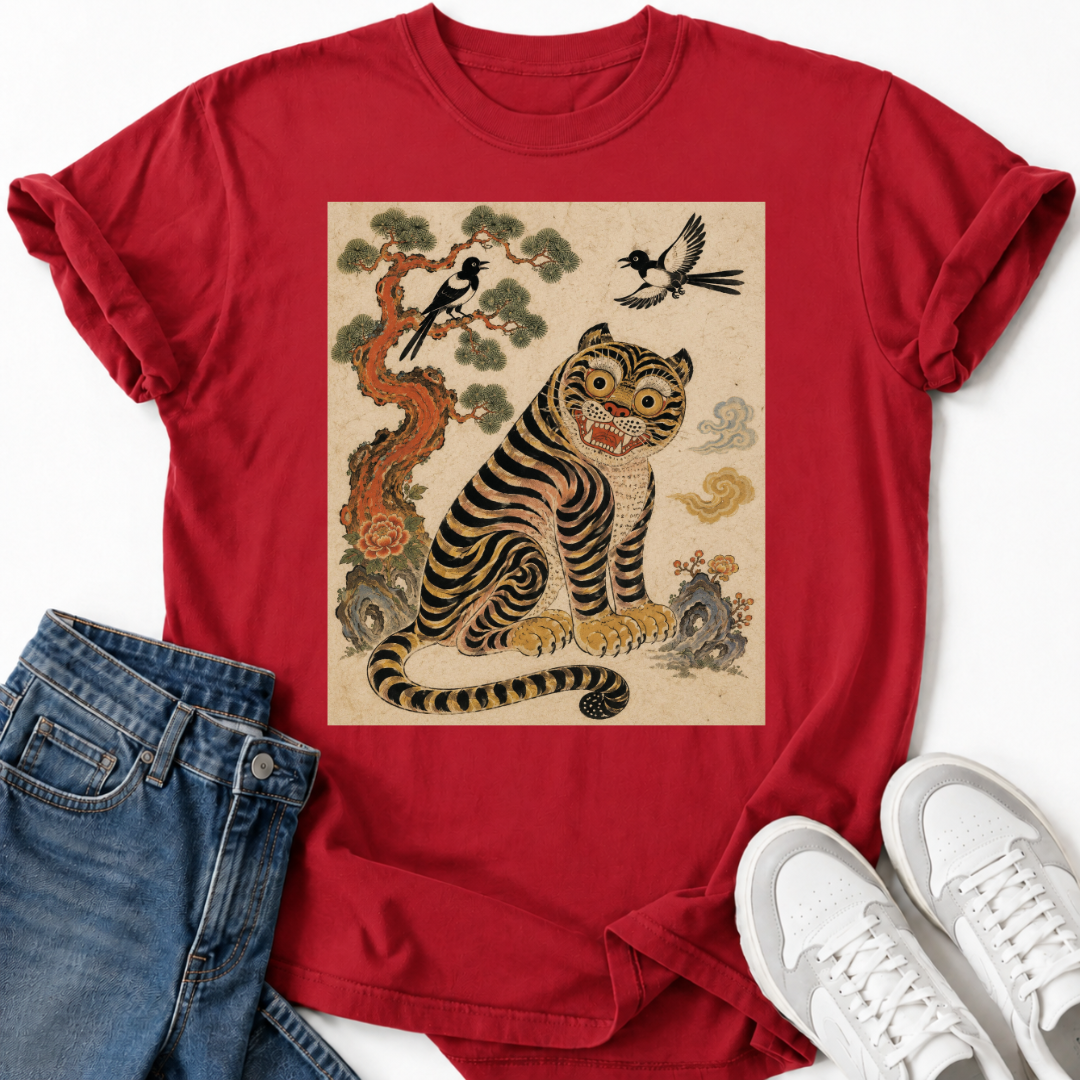 KOREAN MINHWA TIGER T-SHIRT