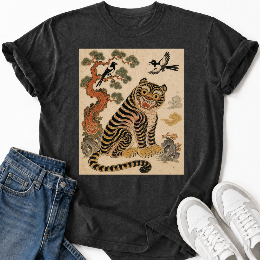 KOREAN MINHWA TIGER T-SHIRT