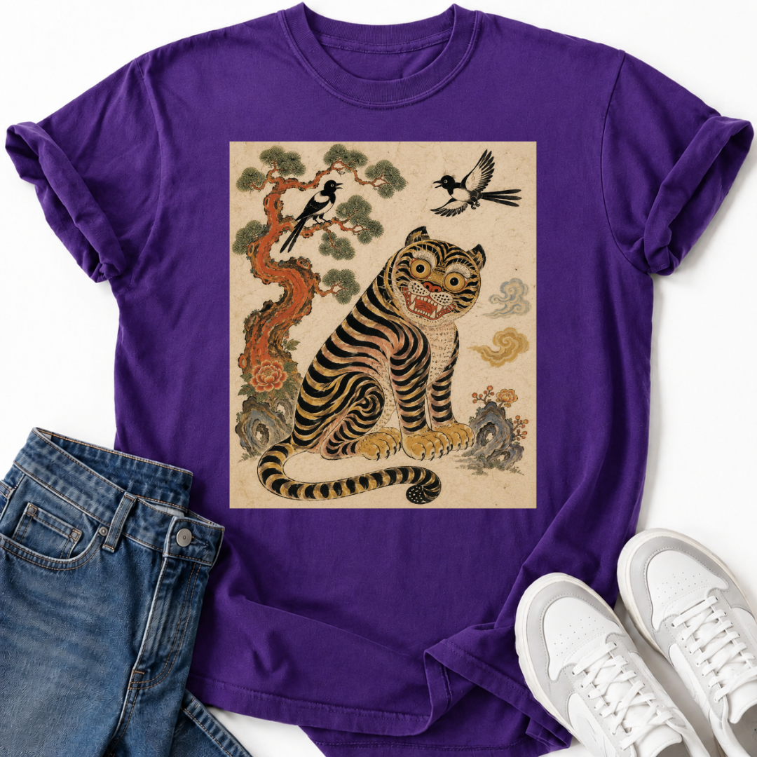 KOREAN MINHWA TIGER T-SHIRT