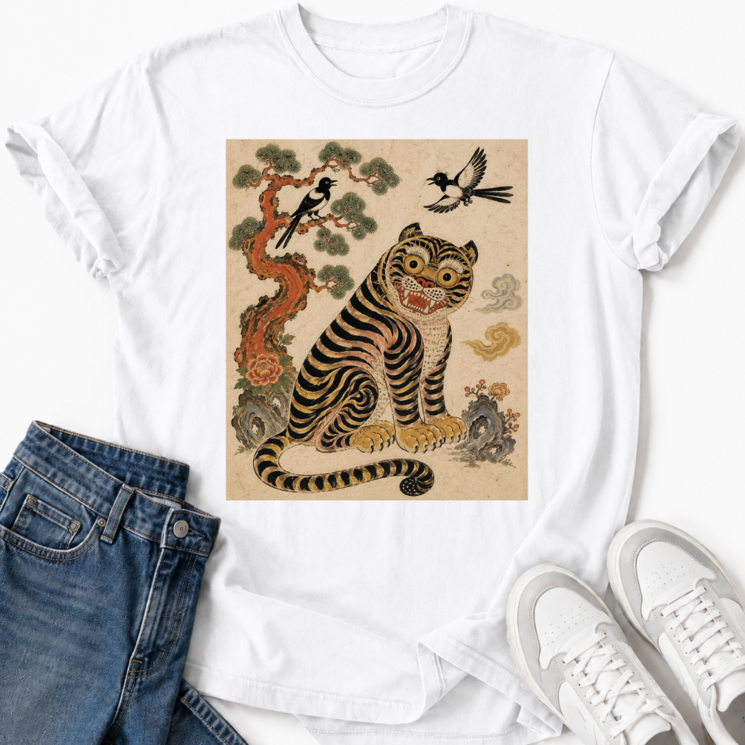 KOREAN MINHWA TIGER T-SHIRT