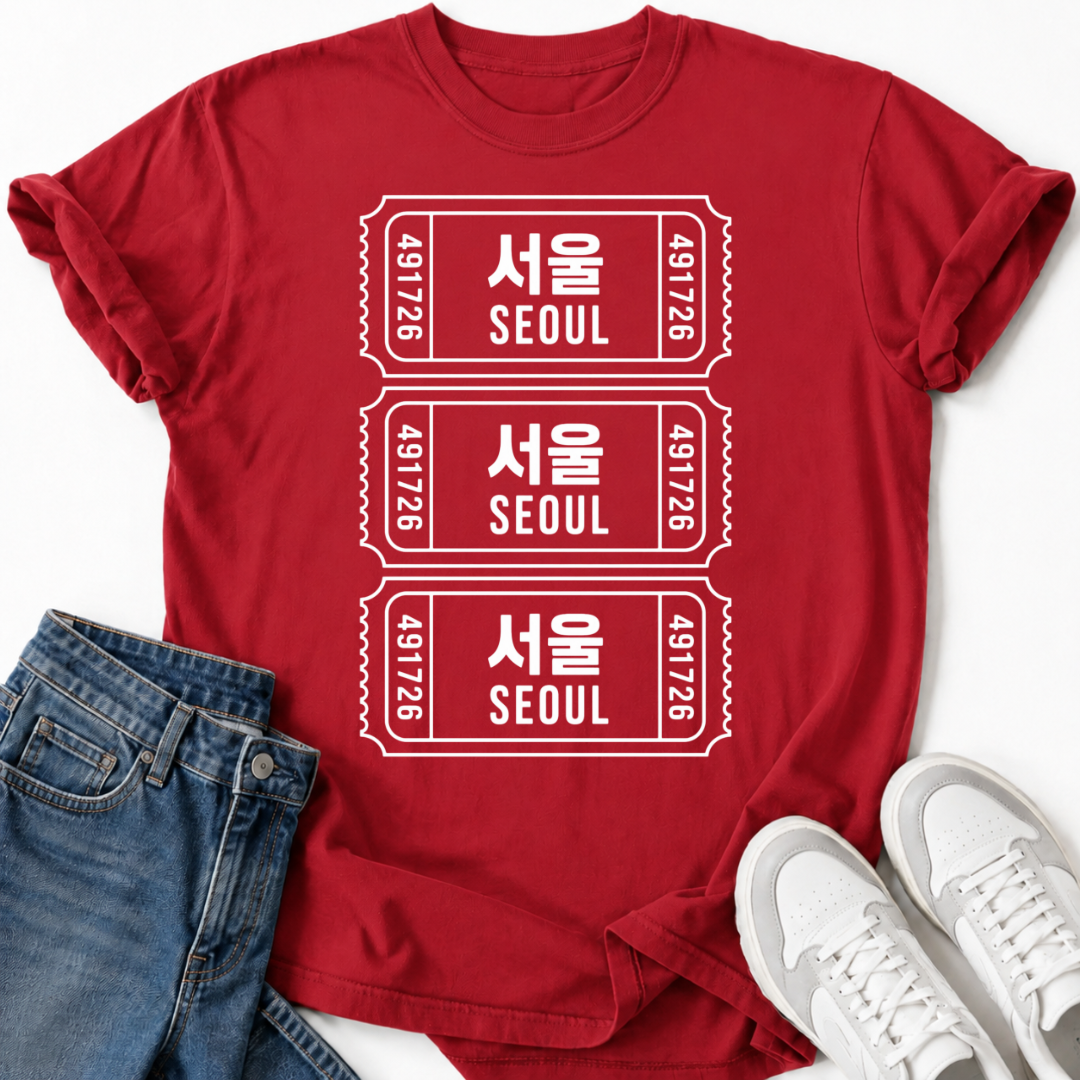 SEOUL TICKET T-SHIRT