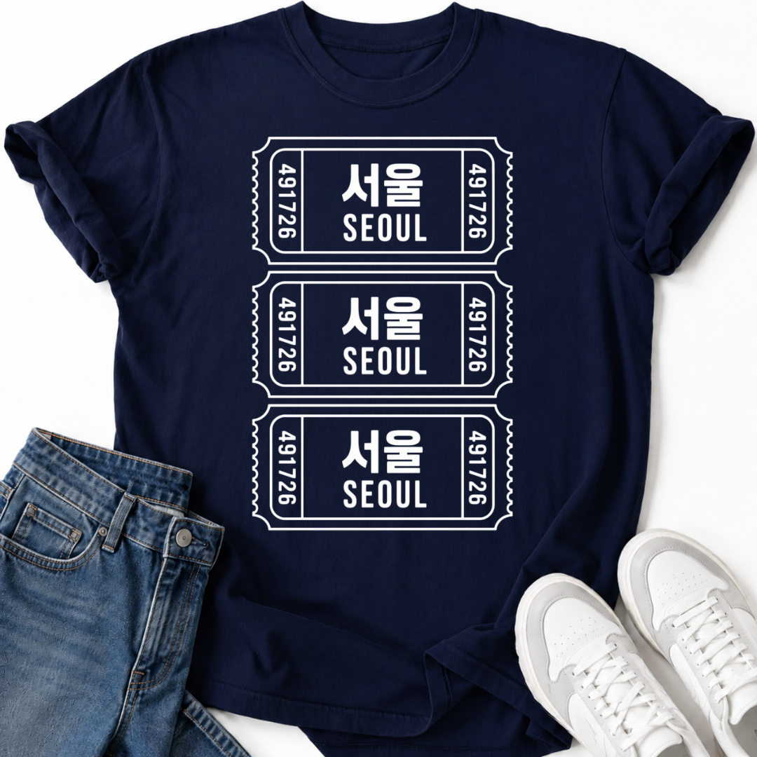 SEOUL TICKET T-SHIRT