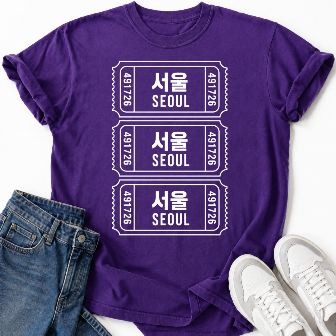 SEOUL TICKET T-SHIRT