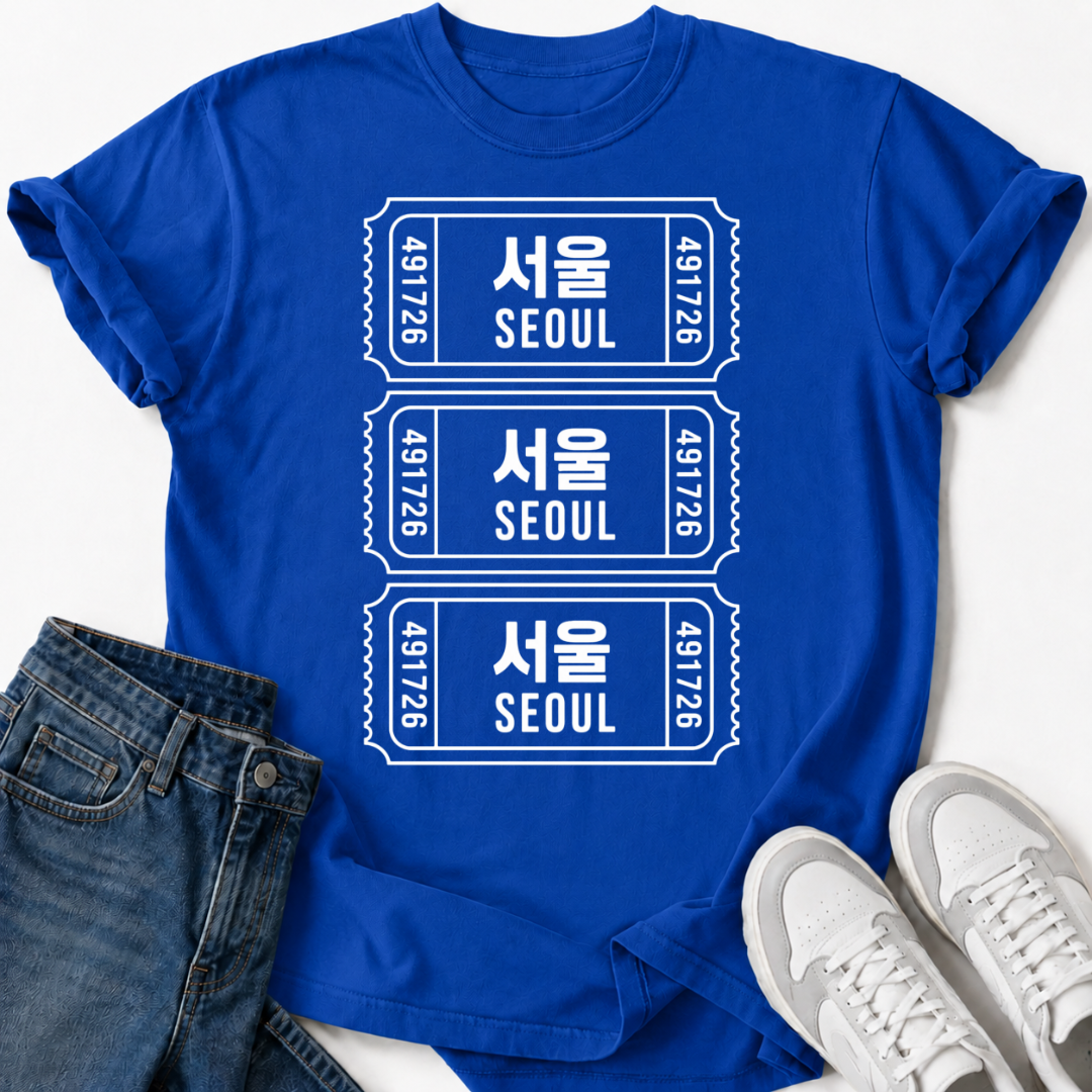 SEOUL TICKET T-SHIRT