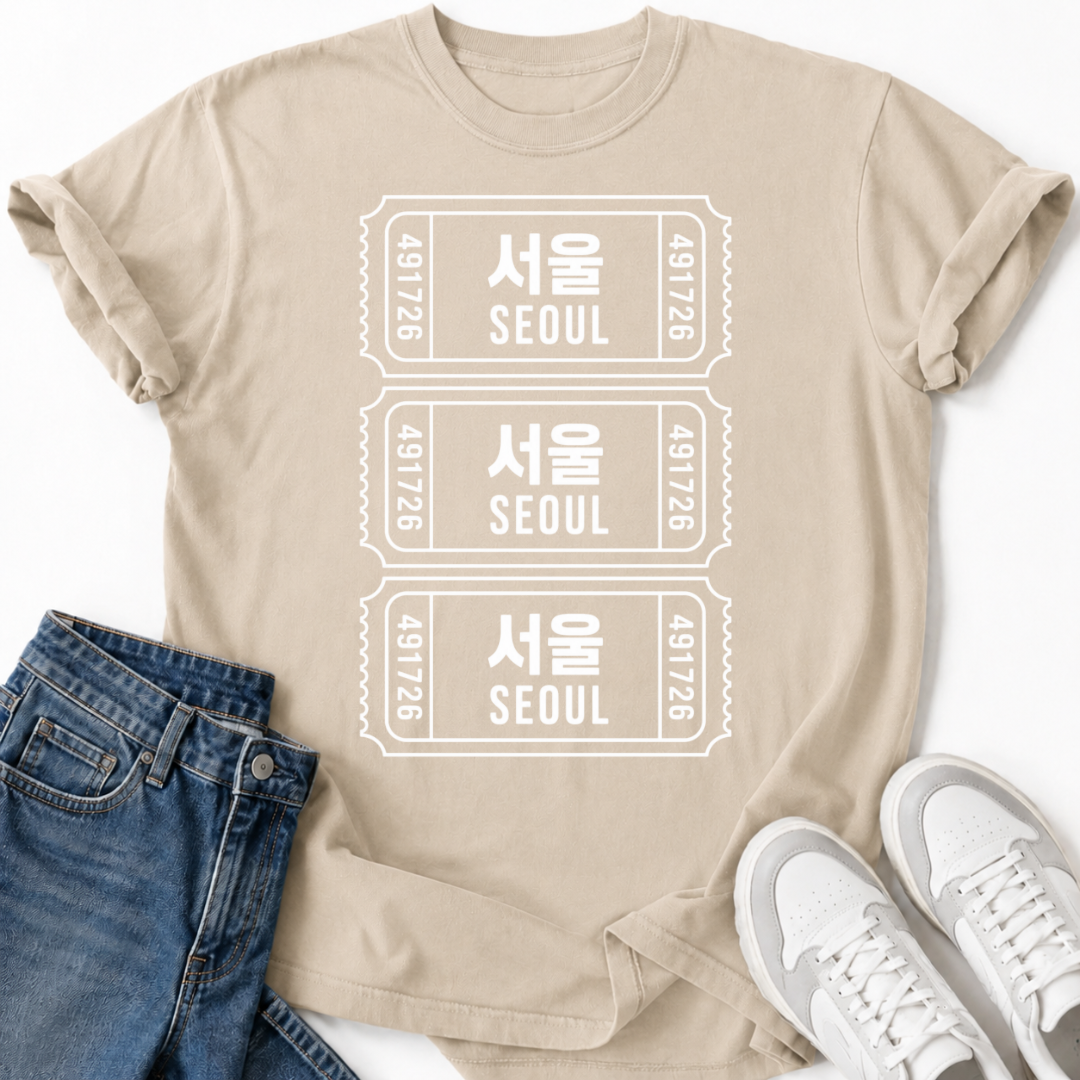 SEOUL TICKET T-SHIRT