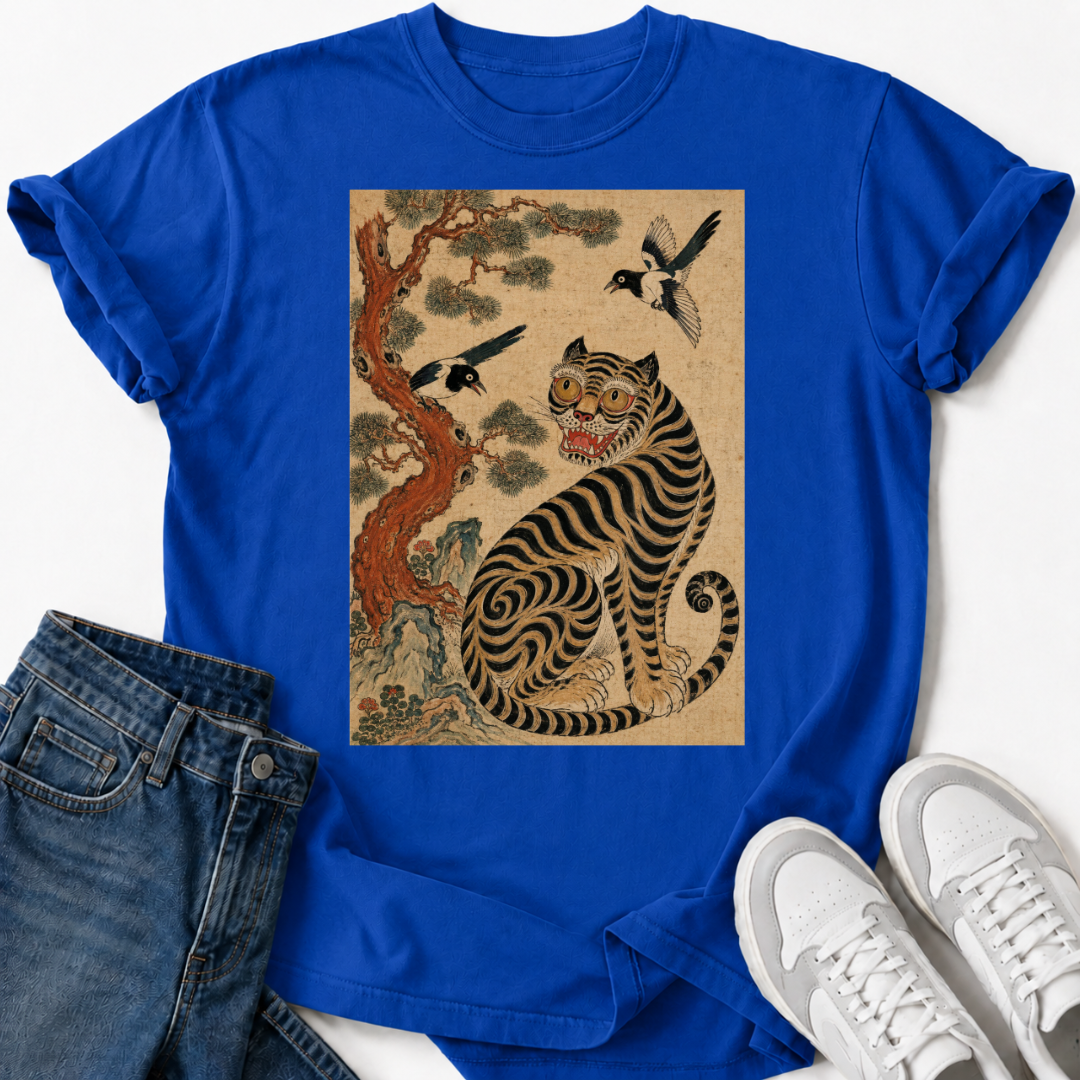 TRADITIONAL MINHWA ART T-SHIRT