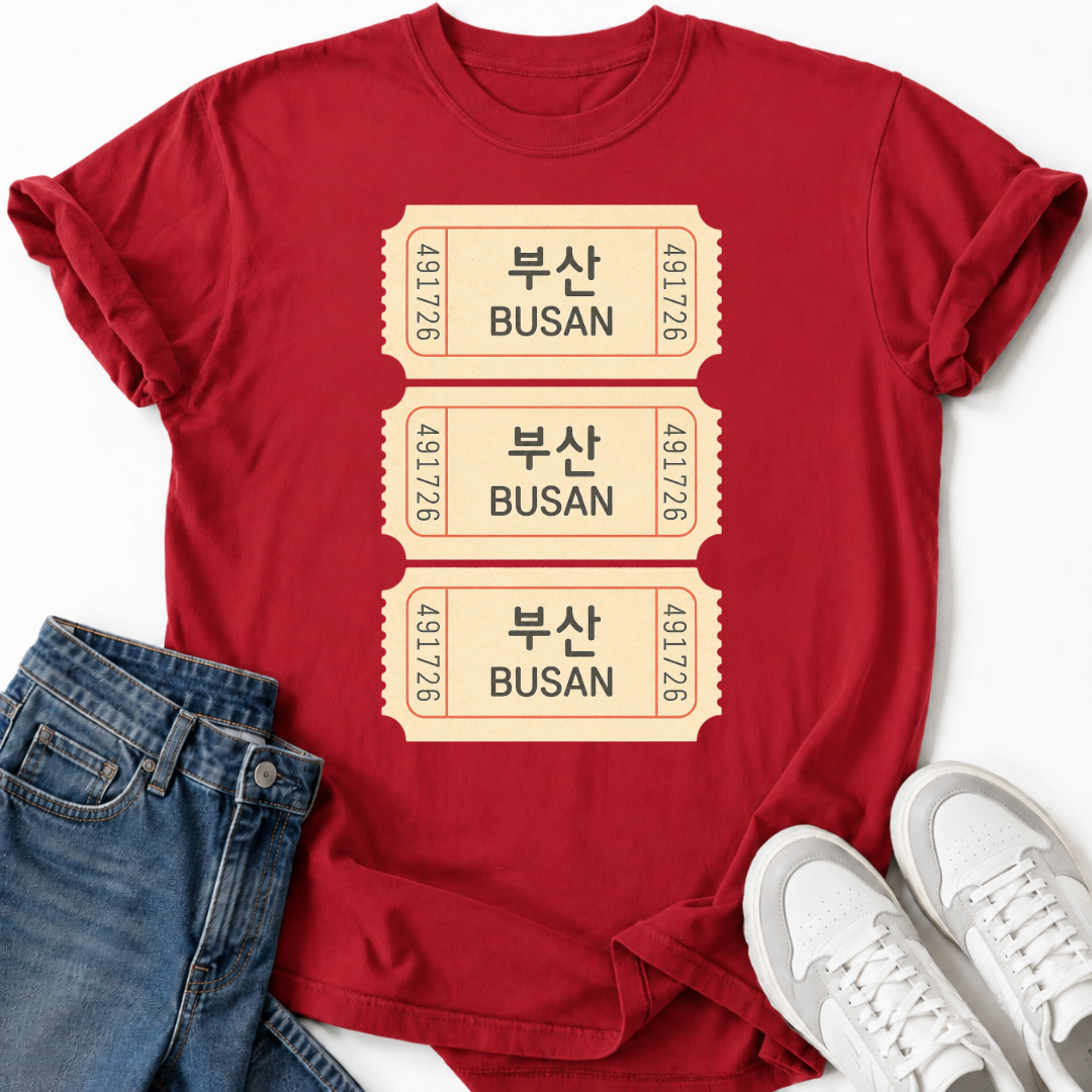 BUSAN TICKET T-SHIRT