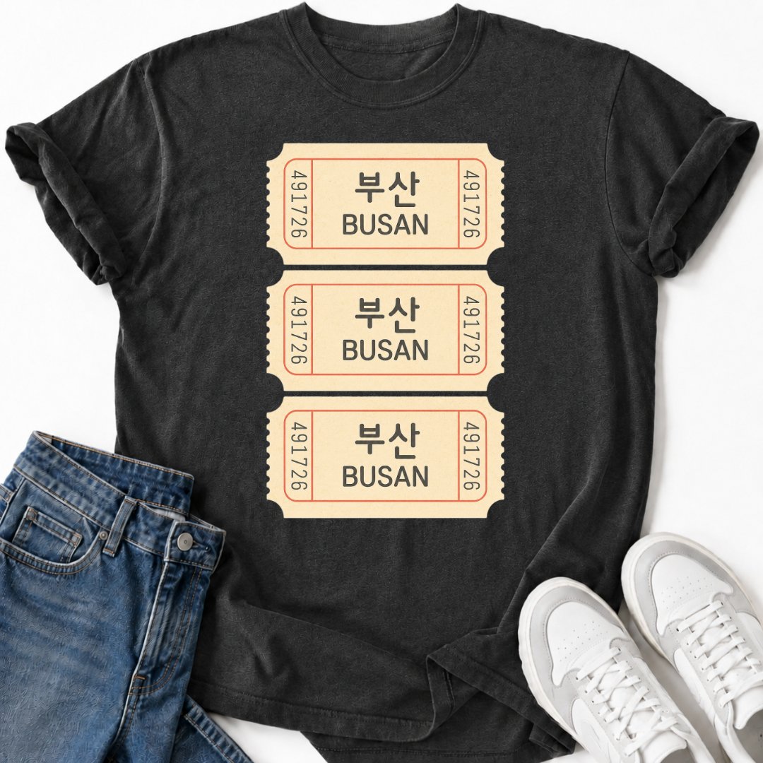 BUSAN TICKET T-SHIRT