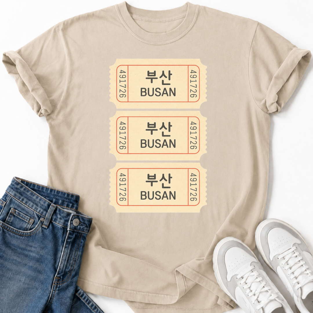 BUSAN TICKET T-SHIRT
