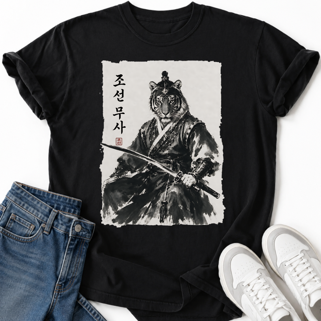 KOREAN TIGER WARRIOR T-SHIRT
