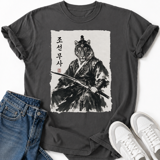 KOREAN TIGER WARRIOR T-SHIRT