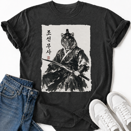 KOREAN TIGER WARRIOR T-SHIRT