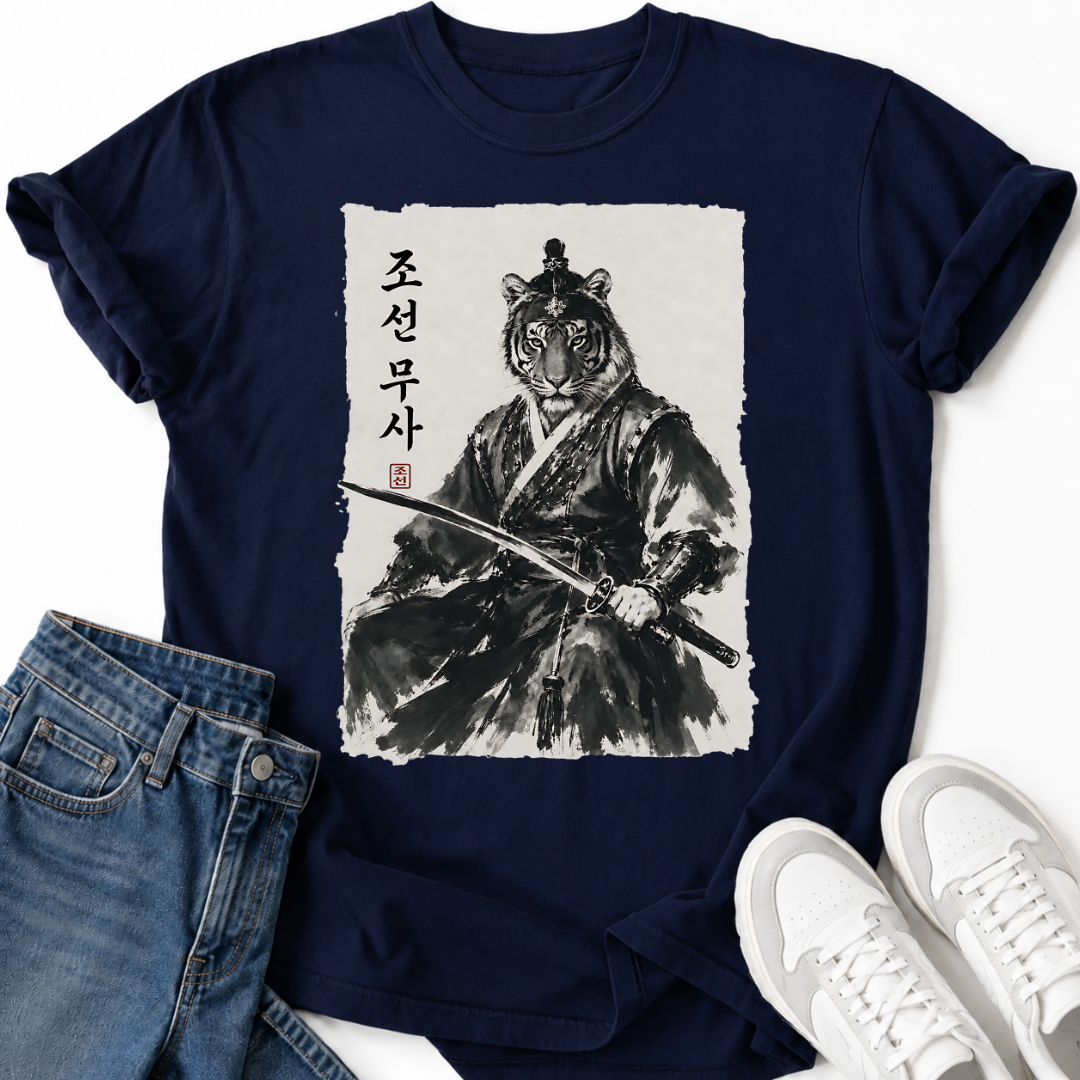 KOREAN TIGER WARRIOR T-SHIRT