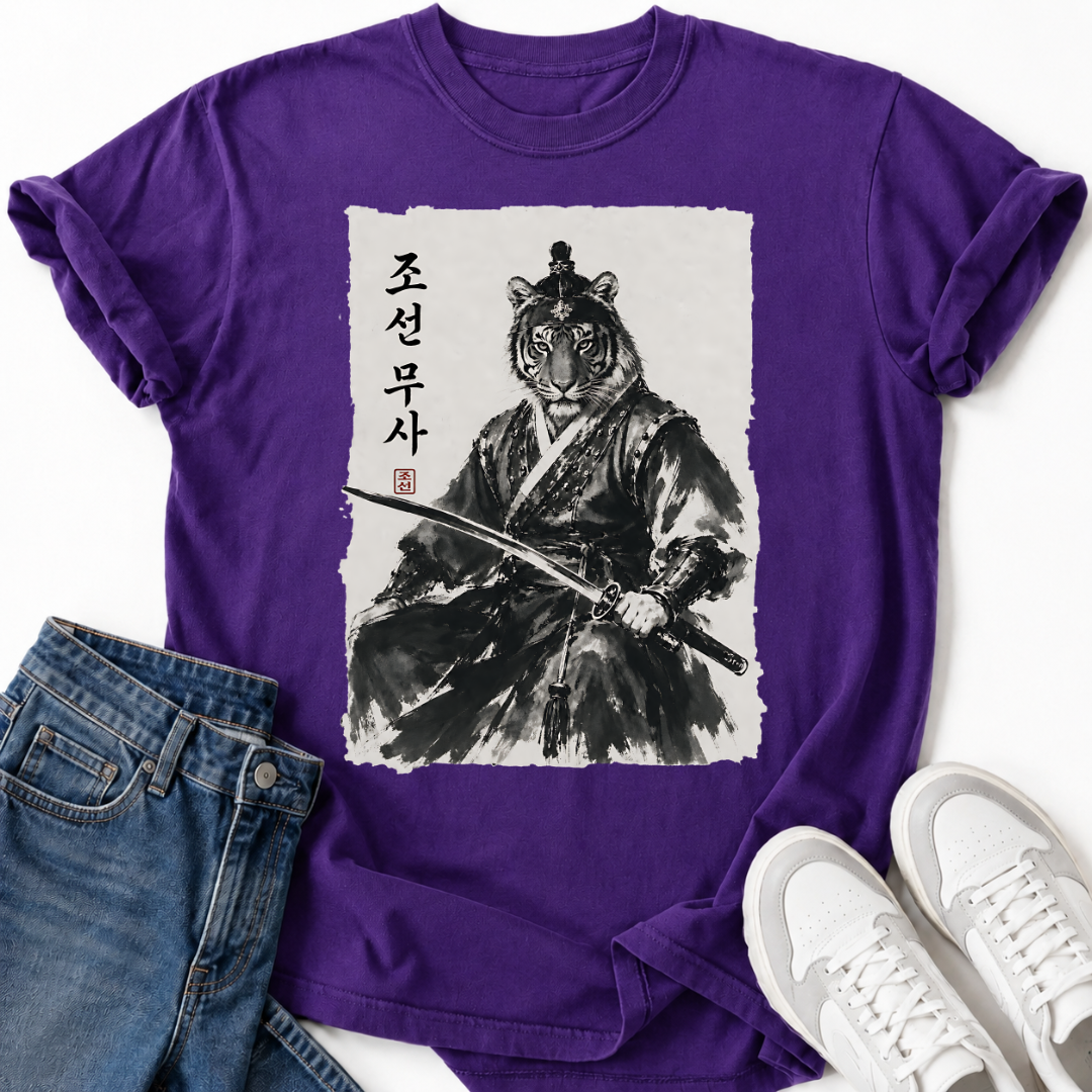 KOREAN TIGER WARRIOR T-SHIRT
