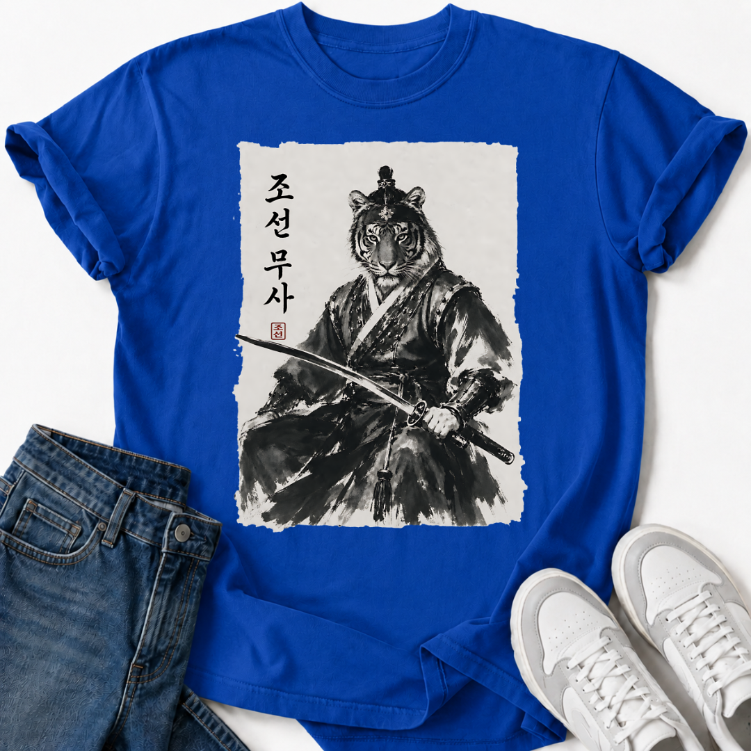 KOREAN TIGER WARRIOR T-SHIRT
