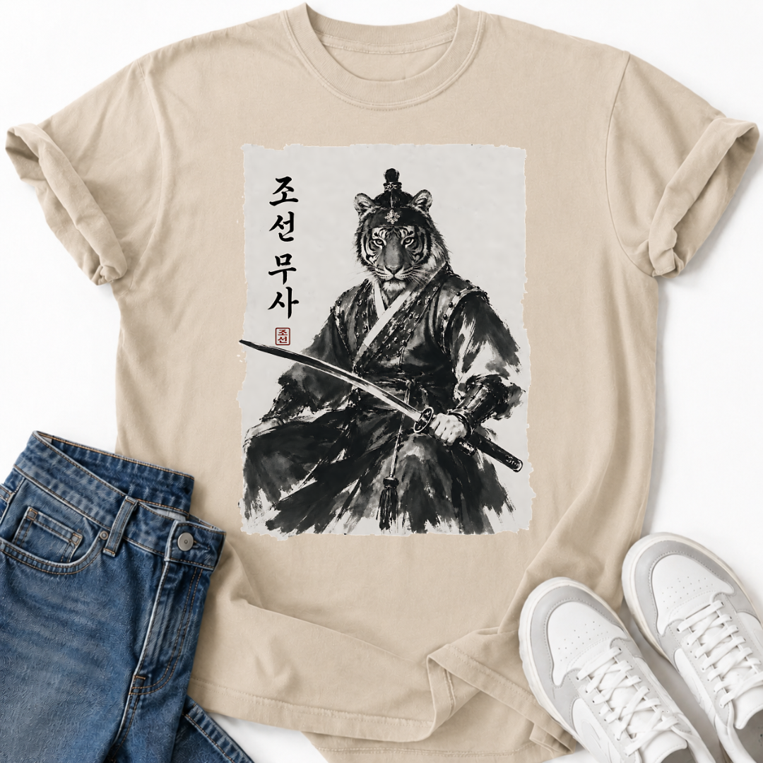 KOREAN TIGER WARRIOR T-SHIRT