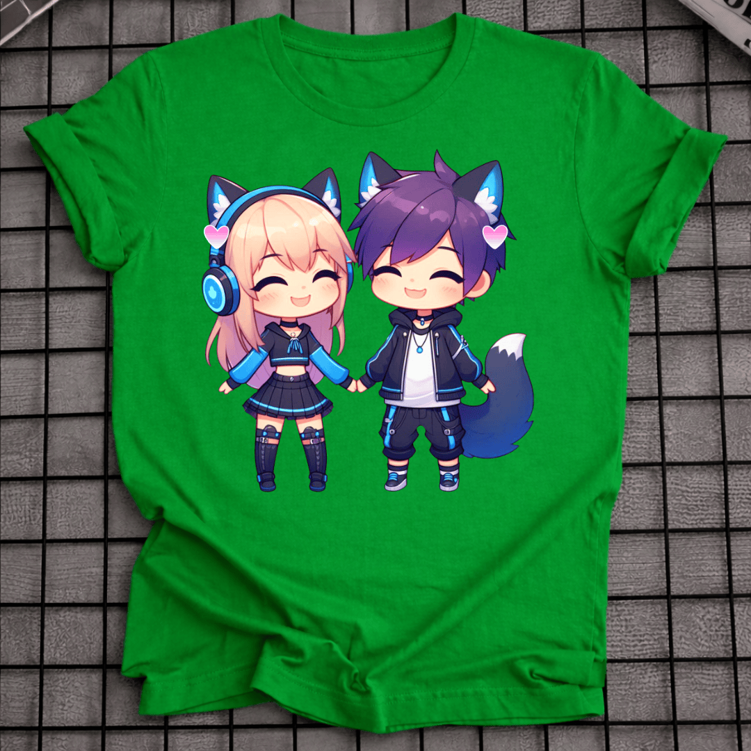 CHIBI JUNGE MÄDCHEN T-SHIRT