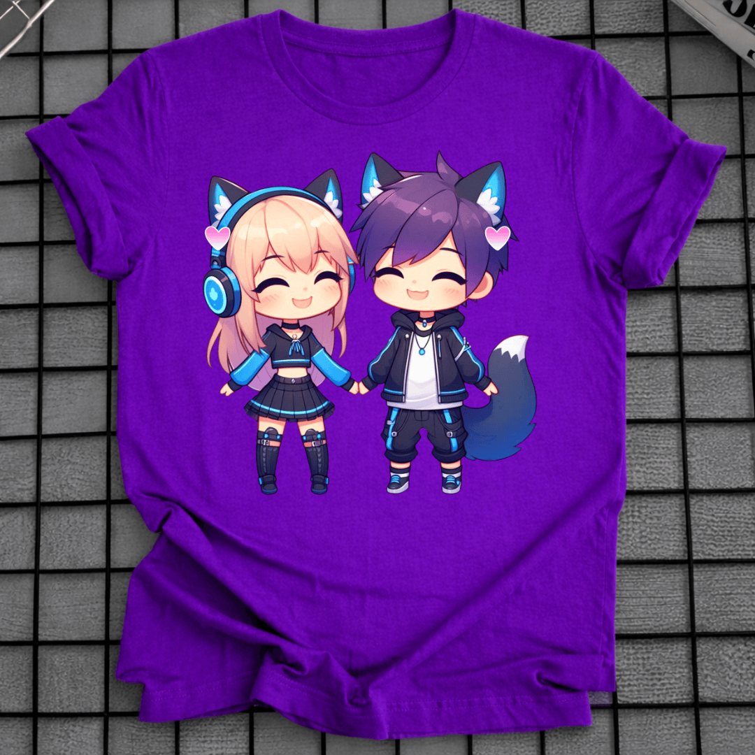 CHIBI JUNGE MÄDCHEN T-SHIRT