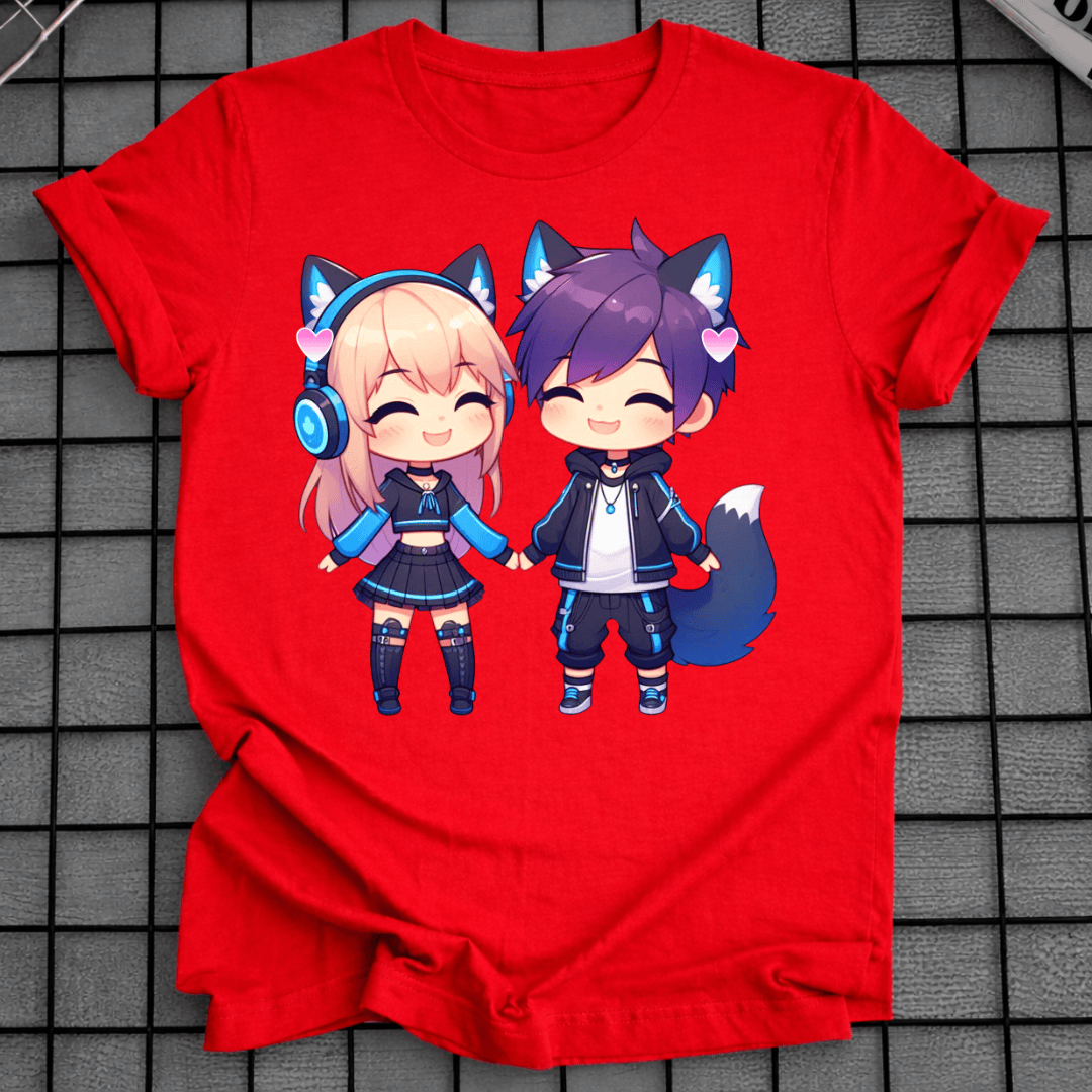 CHIBI JUNGE MÄDCHEN T-SHIRT