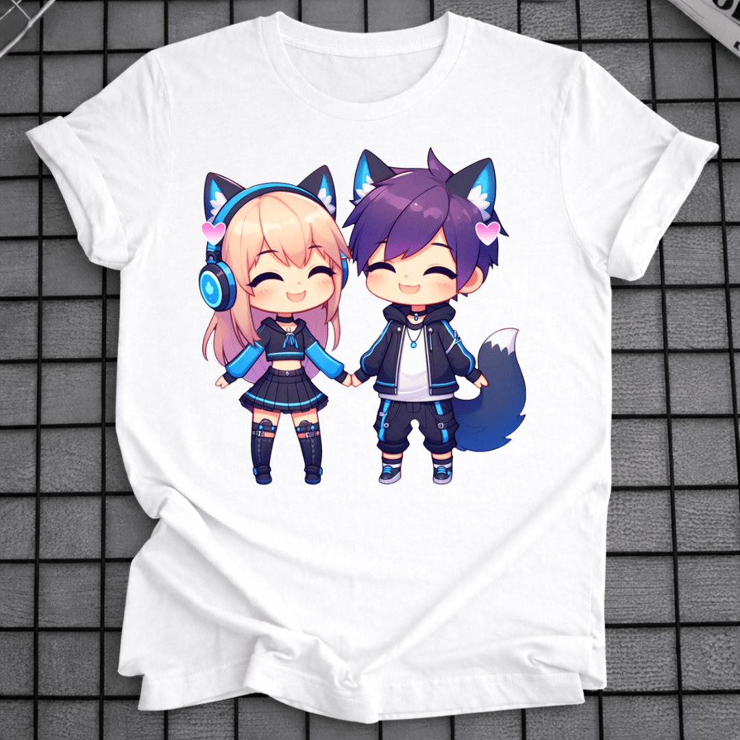 CHIBI JUNGE MÄDCHEN T-SHIRT