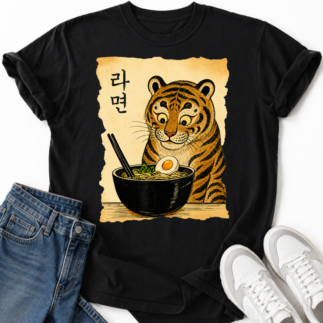 KOREAN TIGER RAMYEON T-SHIRT