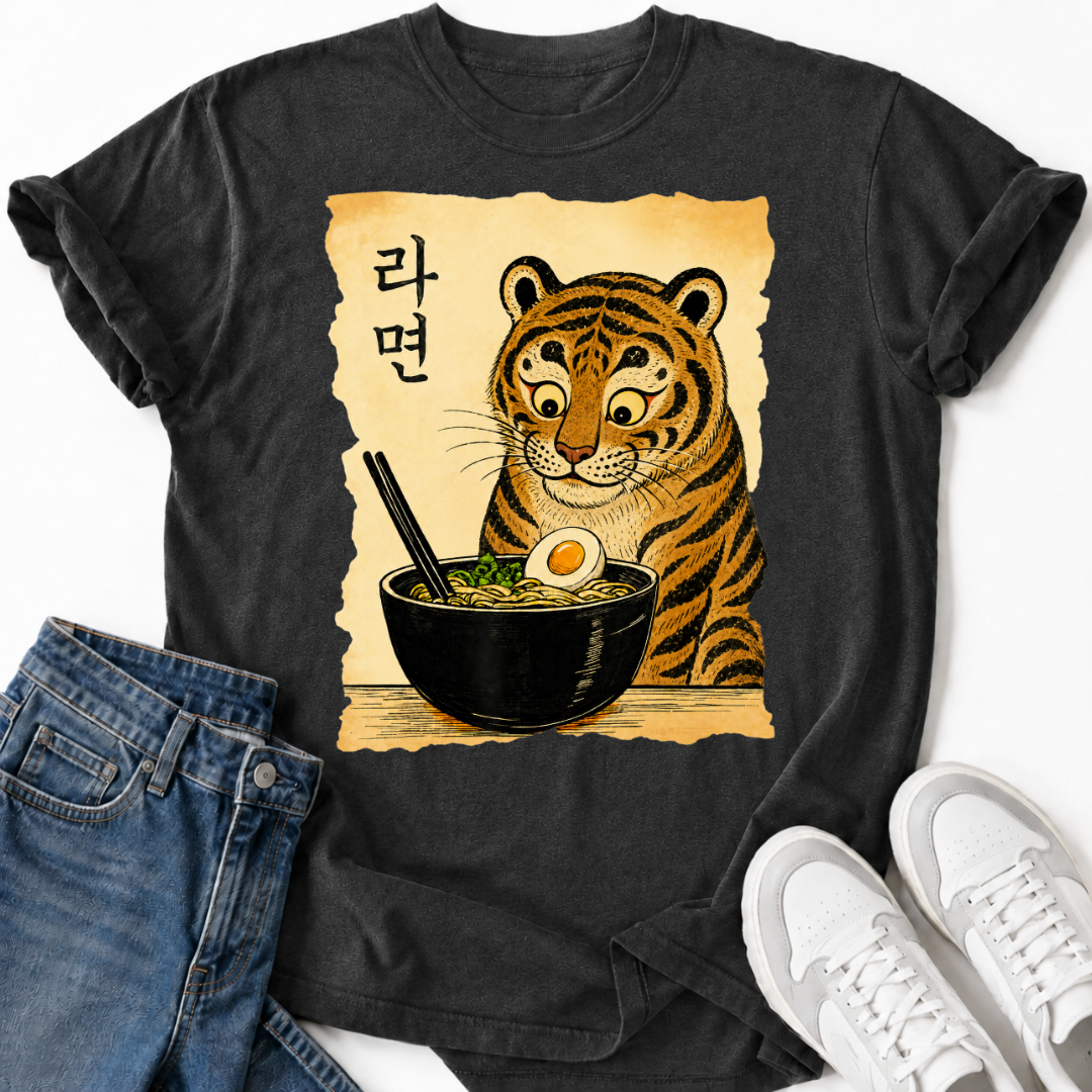 KOREAN TIGER RAMYEON T-SHIRT